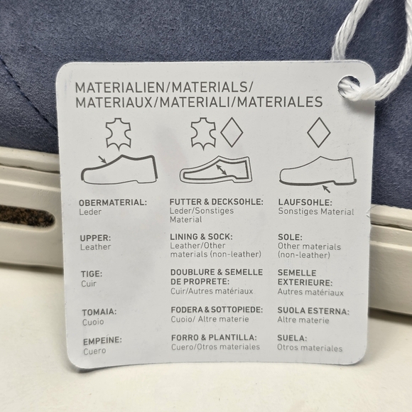 Birkenstock Bend Low Soft Blue Suede Leather Regular Width Men's Size US 12 New - Picture 11 of 12